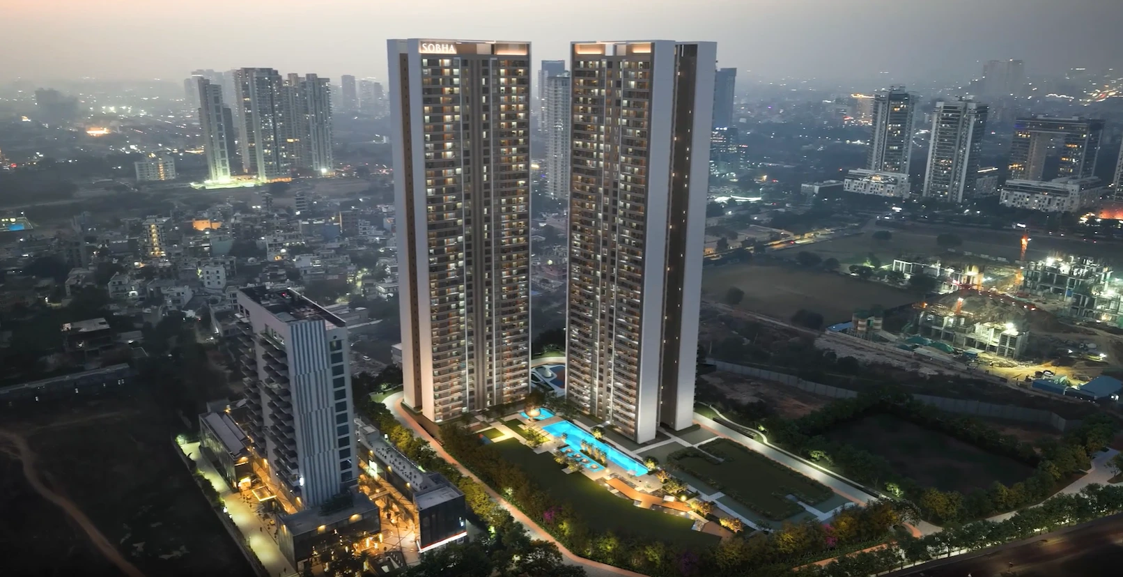 SOBHA Crescent 3 and 4 BHK Luxe Residences Gurugram