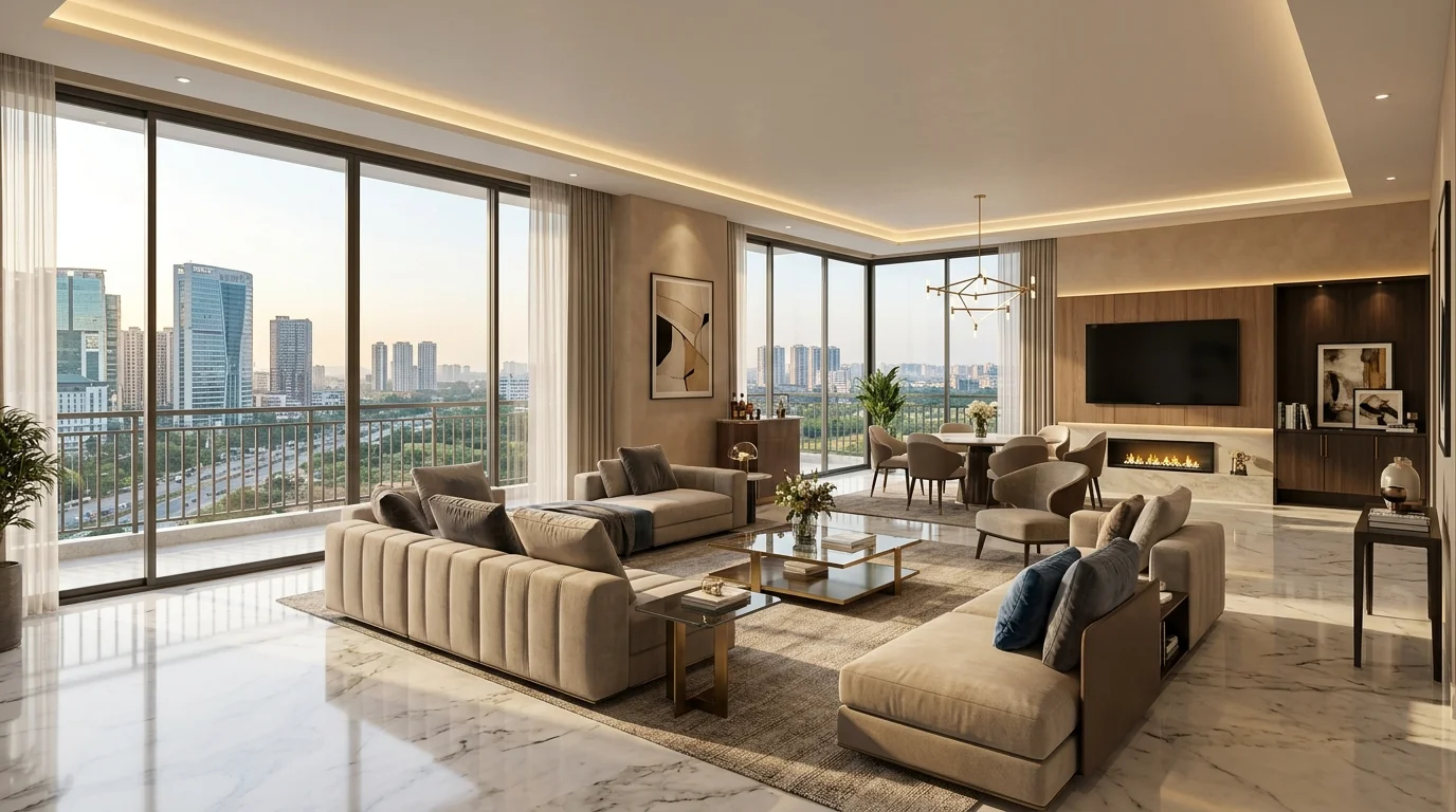 Sobha Crescent Sector 63A Luxury Apartments Interior